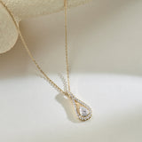 Drop Within Diamond Necklace