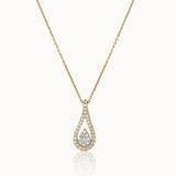 Drop Within Diamond Necklace