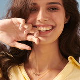 Trio Interlinked Diamond Necklace