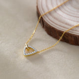 Trio Interlinked Diamond Necklace