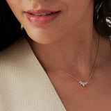 Petal Marquise Necklace
