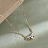 Petal Marquise Necklace