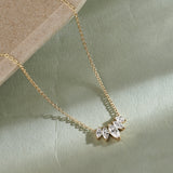 Petal Marquise Necklace
