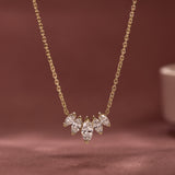 Petal Marquise Necklace