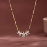 Petal Marquise Necklace