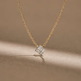 Diamond Dew Cluster Necklace