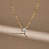 Diamond Dew Cluster Necklace