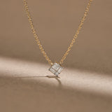 Diamond Dew Cluster Necklace