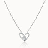Paperclip Heart Necklace