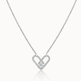 Paperclip Heart Necklace