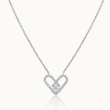 Paperclip Heart Necklace