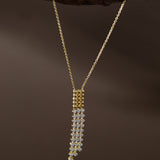 The Lightfall Line Diamond Necklace