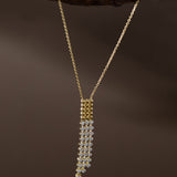 The Lightfall Line Diamond Necklace