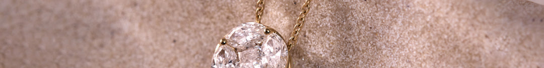 Solitaire Soul Cluster Necklace