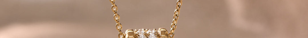 Bling Diamond Loop Necklace