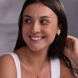 Bling Diamond Loop Necklace