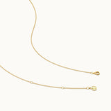 Bling Diamond Loop Necklace