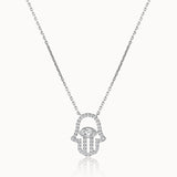 Hamsa Marquise Necklace