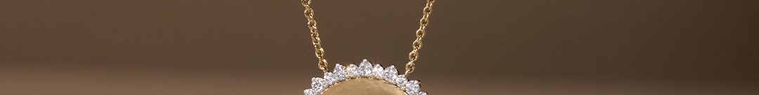 Poised Cat Diamond Necklace