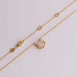 Whiskers Diamond Necklace