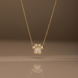 Cat Paw Diamond Necklace