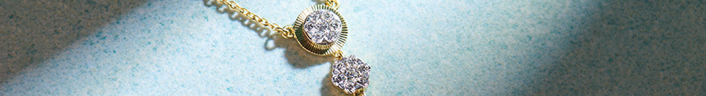 Teardrop Diamond Lariat Necklace, 14K Gold Vermeil, 1/3 ct Lab Grown Diamond-1