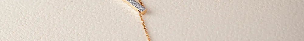 Adjustable Bar Diamond Lariat Necklace