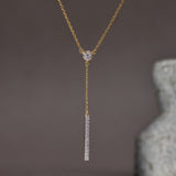 Effortless Chic Lariat Necklace