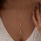 Effortless Chic Lariat Necklace