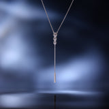 Trio Lariat Diamond Necklace