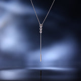 Trio Lariat Diamond Necklace