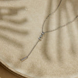 Trio Lariat Diamond Necklace