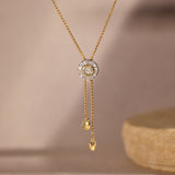 Diamond Vibe Lariat Necklace