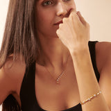 Starry Diamond Lariat Necklace