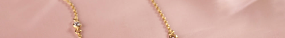 Trio Diamond Station Necklace, 14K Gold Vermeil, 1/3 ct Lab Grown Diamond-1