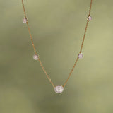 Shine Station Diamond Necklace