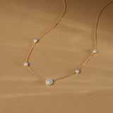 Shine Station Diamond Necklace