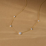 Shine Station Diamond Necklace