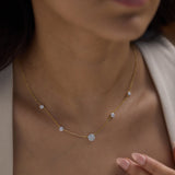 Shine Station Diamond Necklace