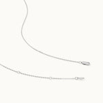 Three Stone Pave Diamond Bar Necklace, 14K Solid Gold, 1/4 ct Lab Grown Diamond-7