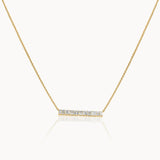 Brilliant Bar Necklace