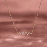 Twist Diamond Necklace