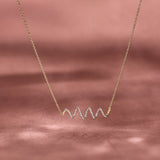 Twist Diamond Necklace