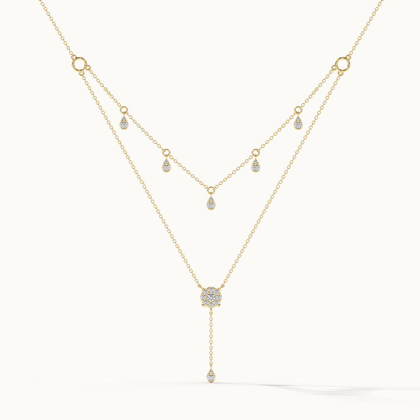 【LAZY DAWN】chain drop necklace N005〜ネックレス#日本未入荷 061bc7781dadc73f2f9681ce1fa869