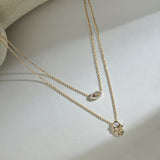 Talisman Layered Diamond Necklace