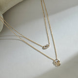 Talisman Layered Diamond Necklace