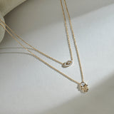 Talisman Layered Diamond Necklace