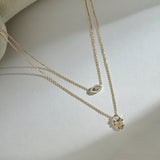 Talisman Layered Diamond Necklace