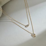 Talisman Layered Diamond Necklace