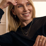 Duo Layered Diamond Necklace